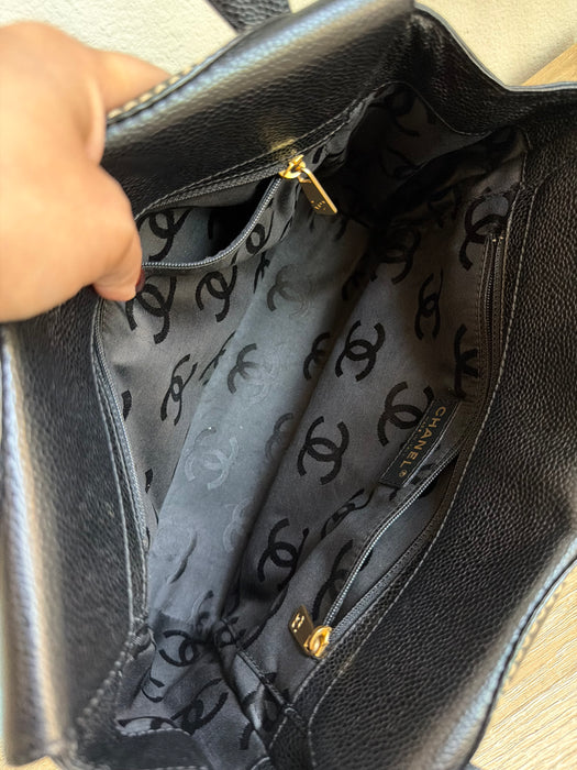 Chanel CC stitch tote