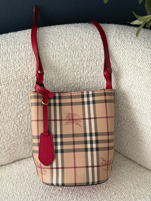 Burberry Haymarket Check Bucket
