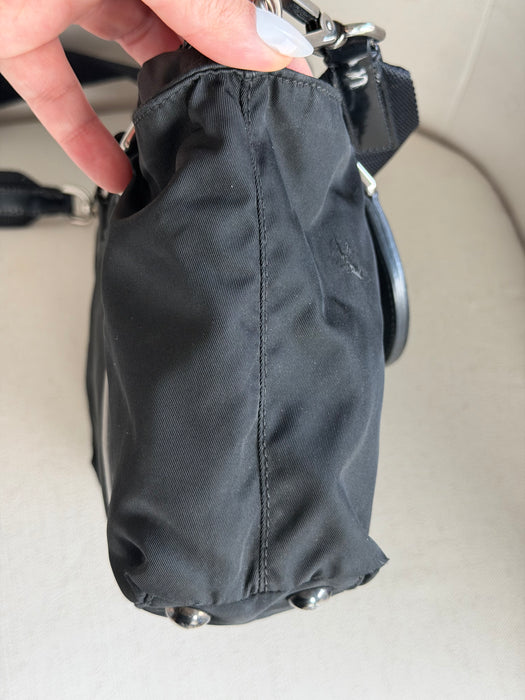 Prada Tesutto Boston Crossbody