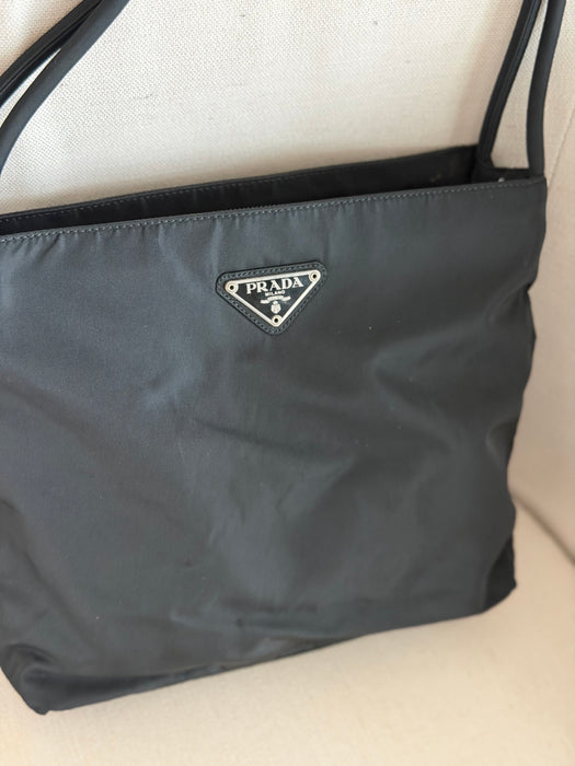 Prada Tessuto Nylon City Shoulder Bag
