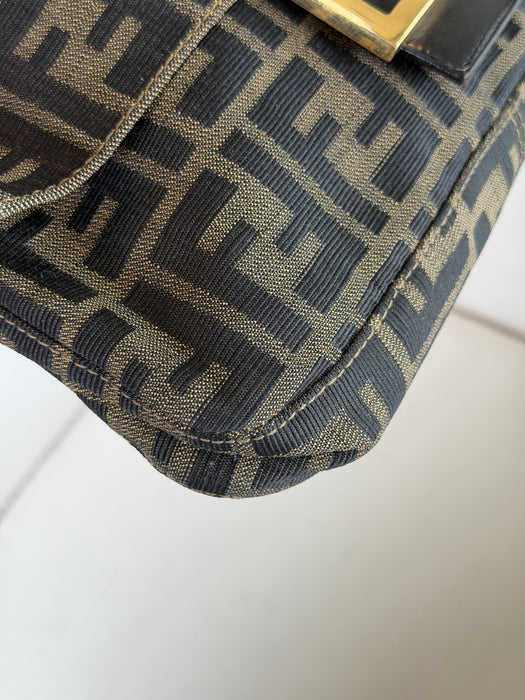 Fendi Zucca Baguette GHW
