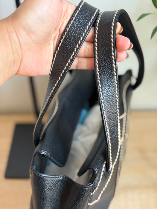 Chanel CC stitch tote