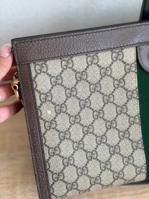 Gucci GG Renew Supreme Clutch Chain Shoulder