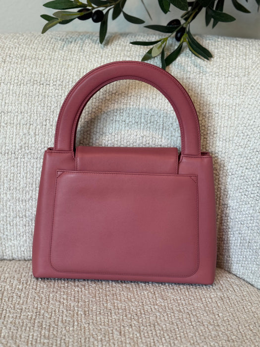 Chanel Turnlock Pink Kelly