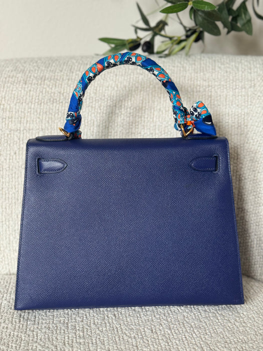 Hermes Kelly 28 in Epsom  (Full Set)