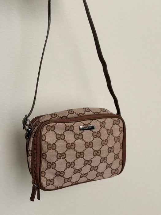Gucci GG Double Zip Pochette