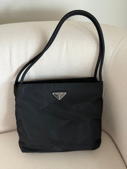 Prada Tessuto Nylon City Shoulder Bag