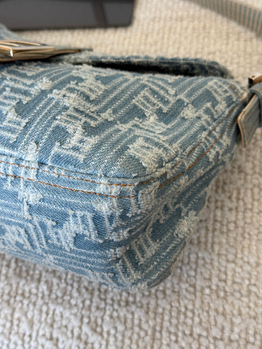 Fendi Denim Mama Baguette
