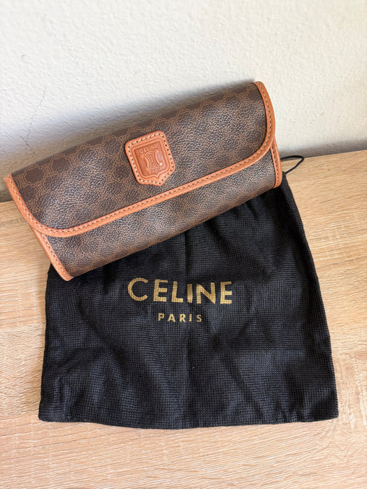 Celine Sac Toile Triomphe Pouch