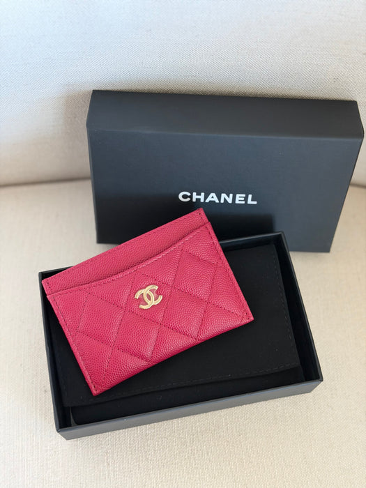 Chanel card holder