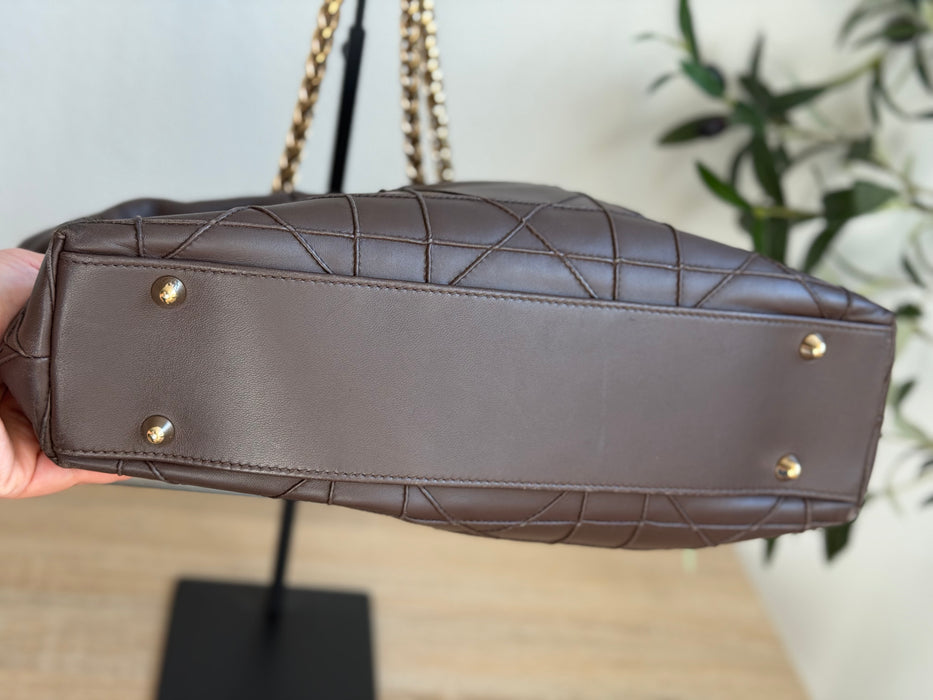 Dior Cannage Granville Chain Link Tote