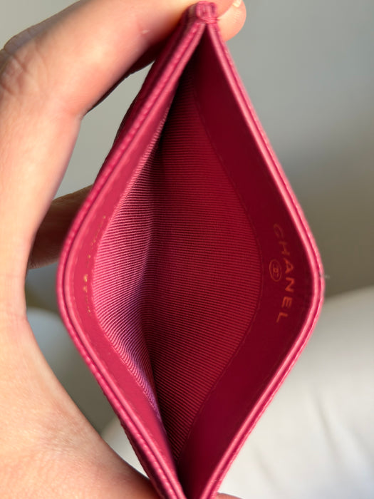 Chanel card holder