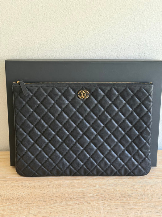 Chanel CC O'Case Clutch Pouch
