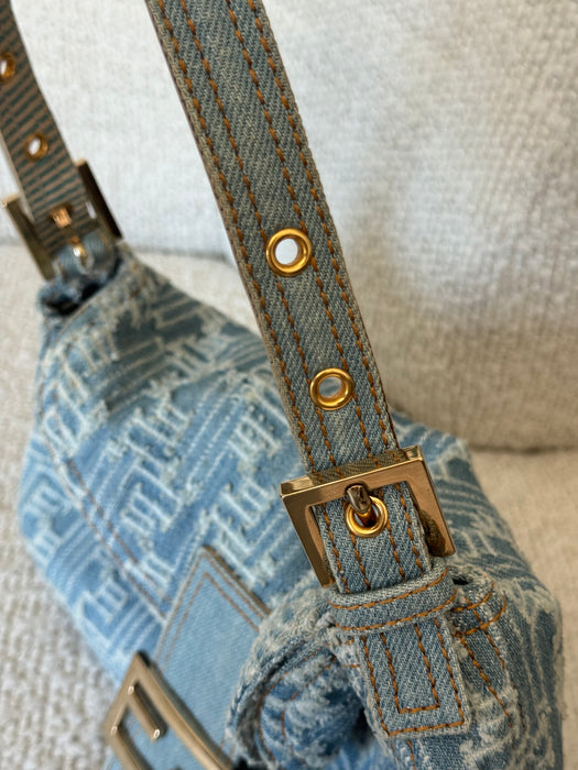 Fendi Denim Mama Baguette