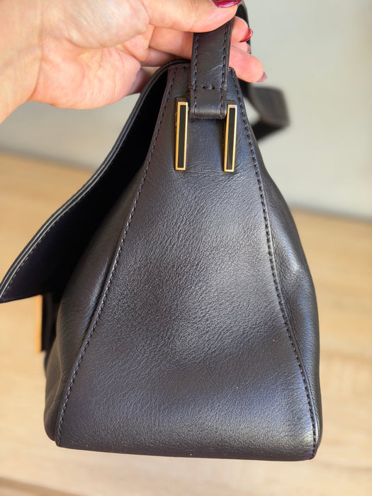 Fendi Vintello Big Forever Mama Baguette in Dark brown