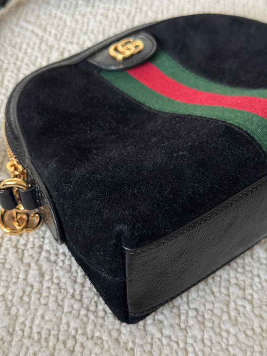 Gucci Web Dome Crossbody