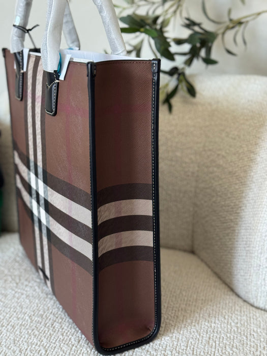 Burberry Denny Check Tote