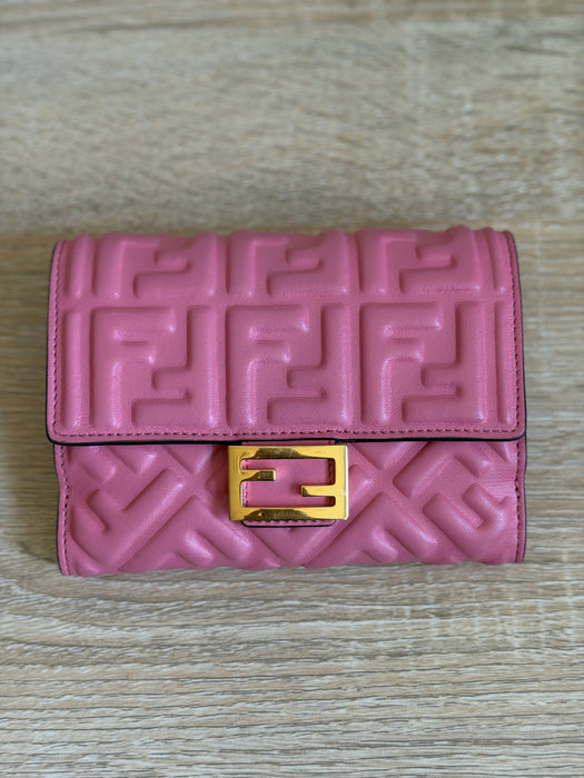 Fendi Nappa Compact Wallet