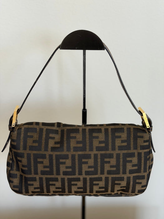 Fendi Zucca Baguette GHW
