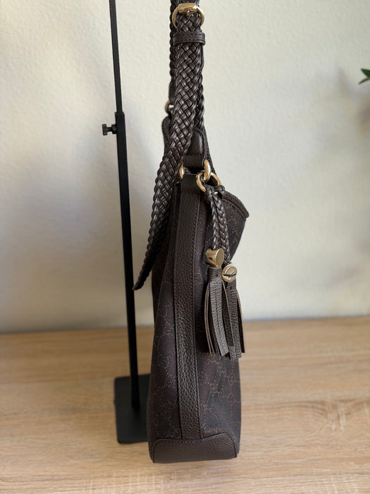 Gucci GG Denim Hobo