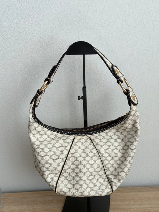 Celine Triomphe Macadam Double Zip Hobo