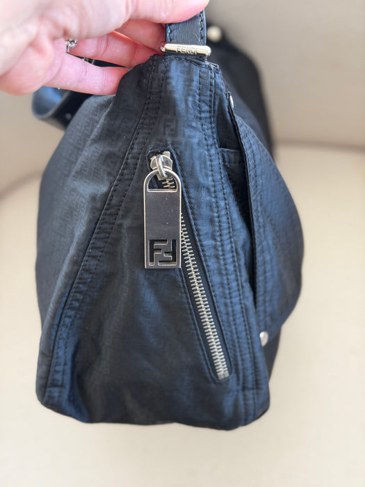 Fendi Zucchino Mama Baguette Nylon