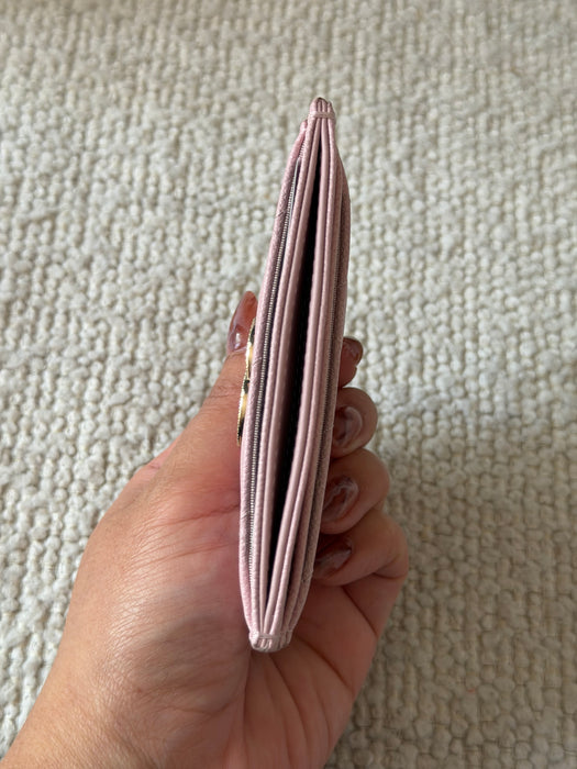 Chanel CC Caviar Card Holder: Full set