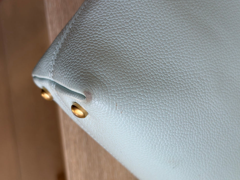 Chanel Timeless CC ice Blue Tote