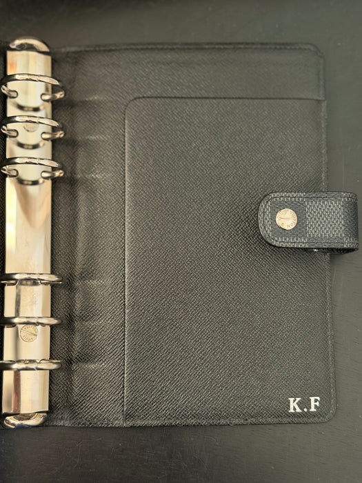 Louis Vuitton Damier Graphite MM Planner