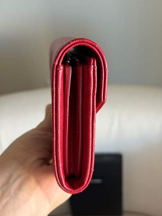 YSL bifold long wallet