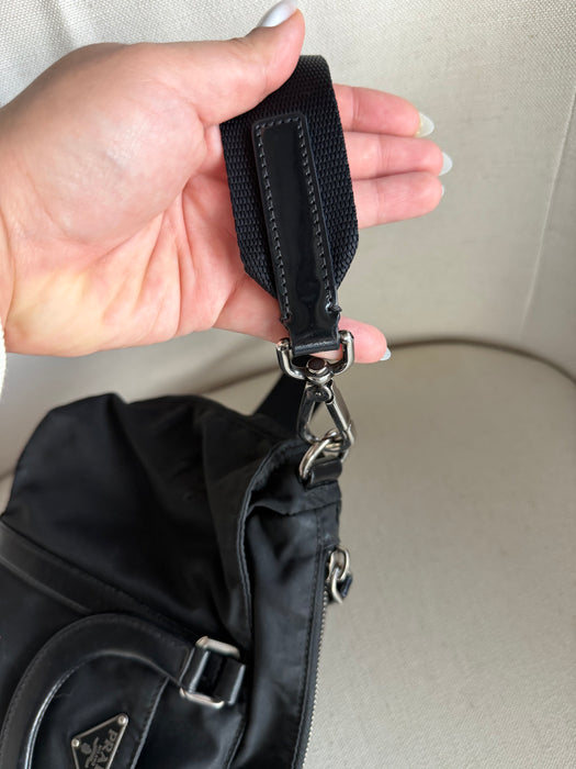 Prada Tesutto Boston Crossbody