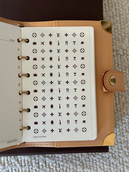 Louis Vuitton Agenda - Full set
