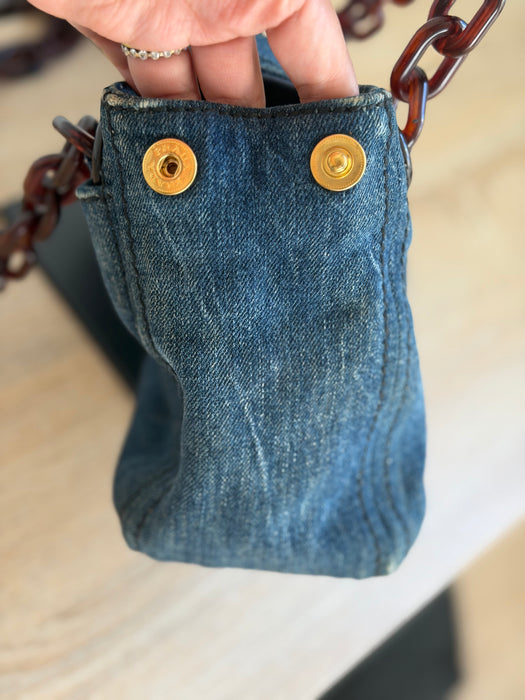 Prada Denim Flap