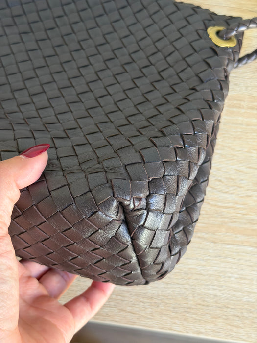 Bottega veneta intrecciato Brown Shoulder Bag