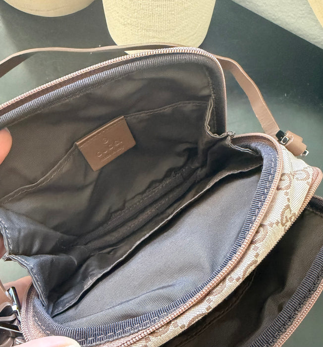 Gucci GG Double Zip Pochette