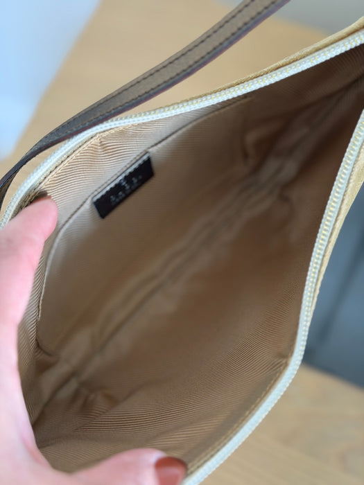 Gucci Gold Halfmoon Pochette