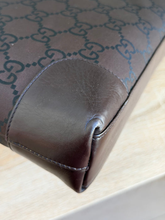 Gucci Choclate Brown GG Shoulder