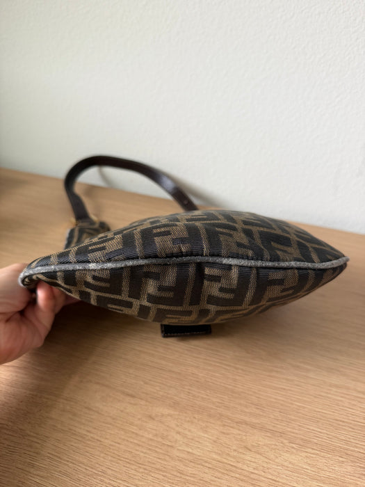 Fendi Crescent Zucca Hobo