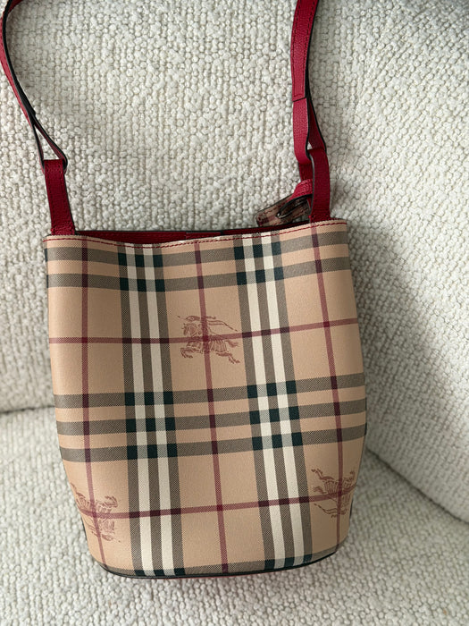 Burberry Haymarket Check Bucket