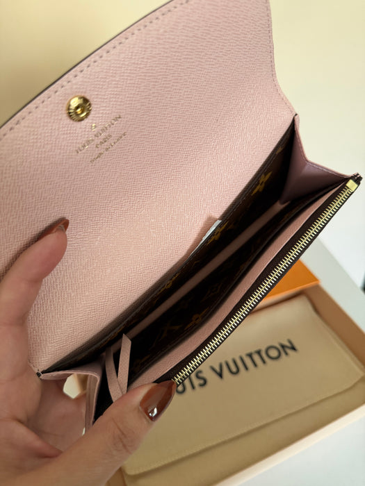 Louis Vuitton Emilie Pink Wallet - NEW