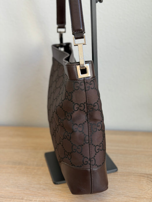 Gucci Choclate Brown GG Shoulder