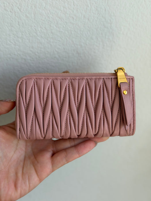 Miu Miu zipped card case - Full set