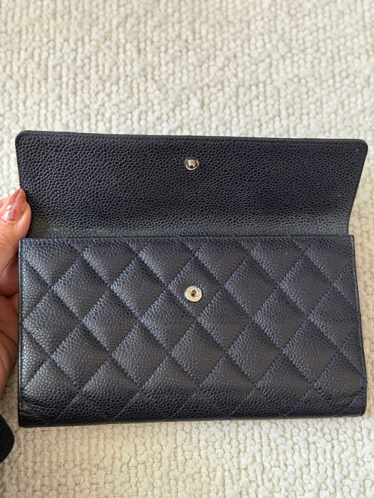Chanel Timeless Caviar Wallet