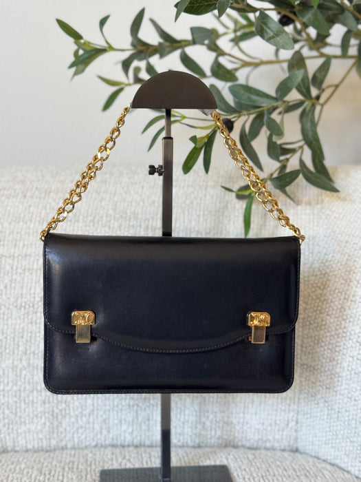 Celine Triomphe Double Lock Crossbody