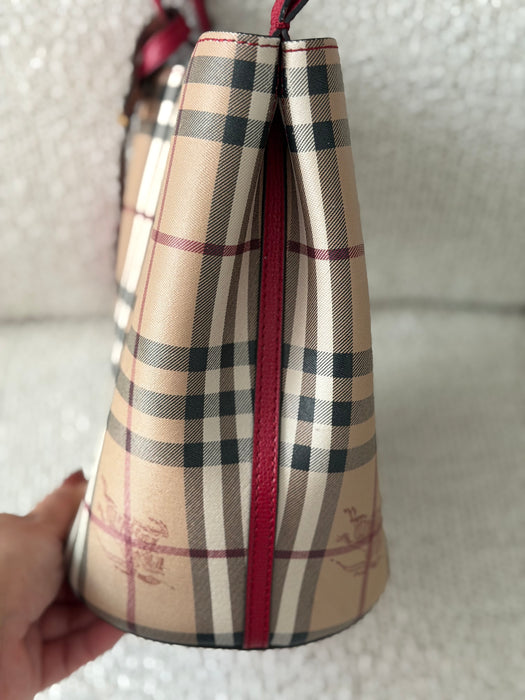 Burberry Haymarket Check Bucket