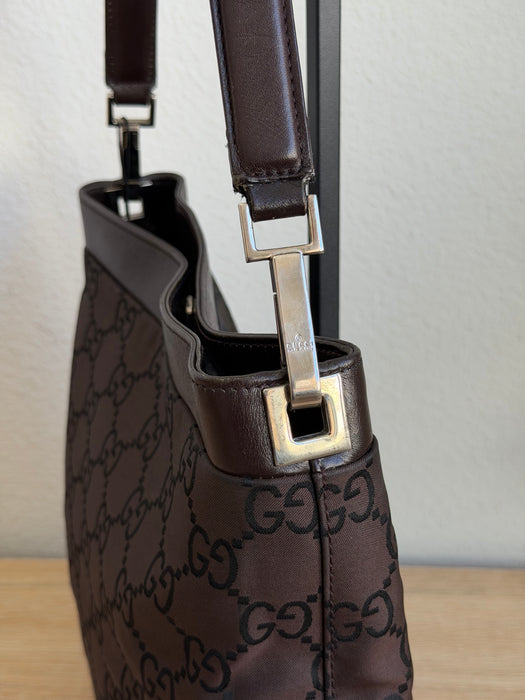 Gucci Choclate Brown GG Shoulder