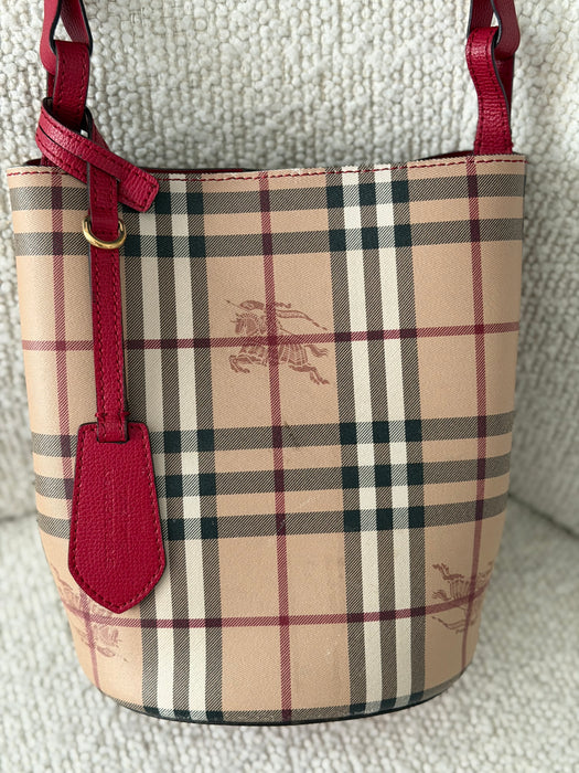 Burberry Haymarket Check Bucket