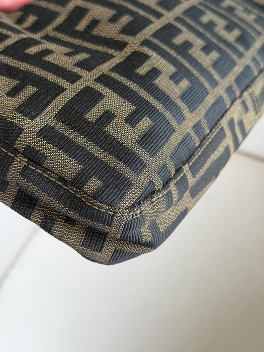 Fendi Zucca Baguette GHW