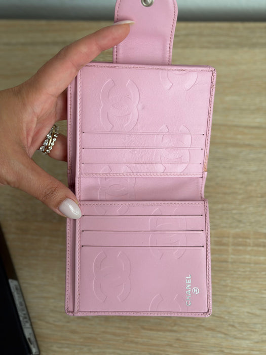 Chanel Cambon Compact Kisslock Wallet