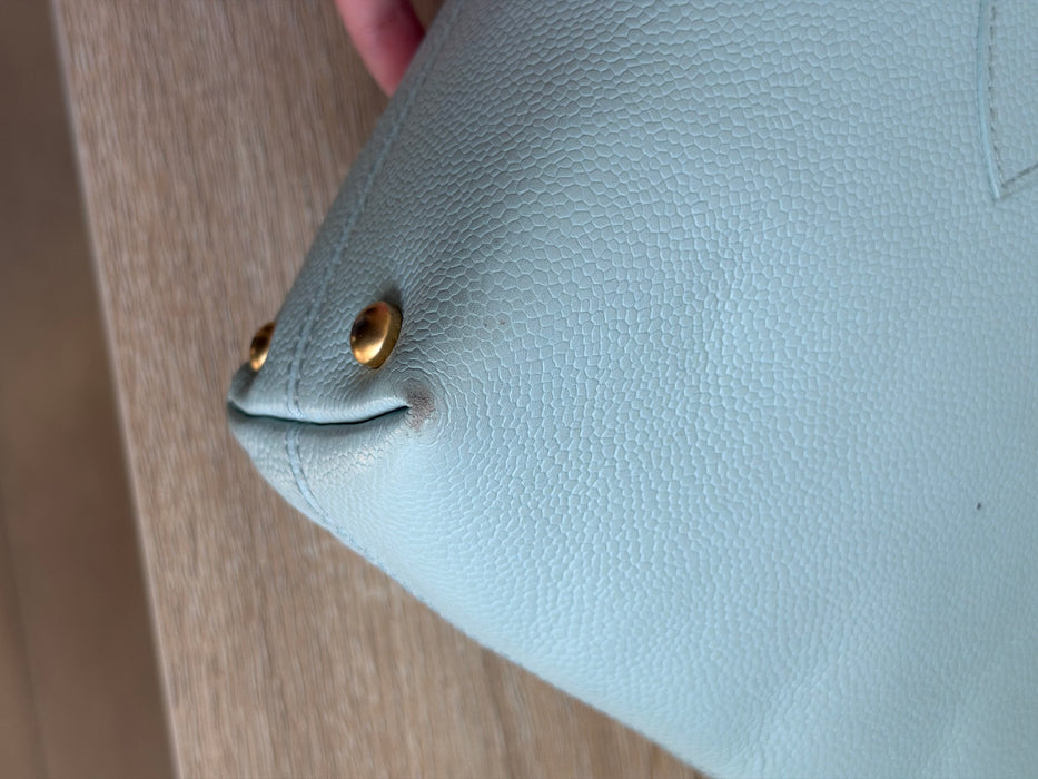 Chanel Timeless CC ice Blue Tote